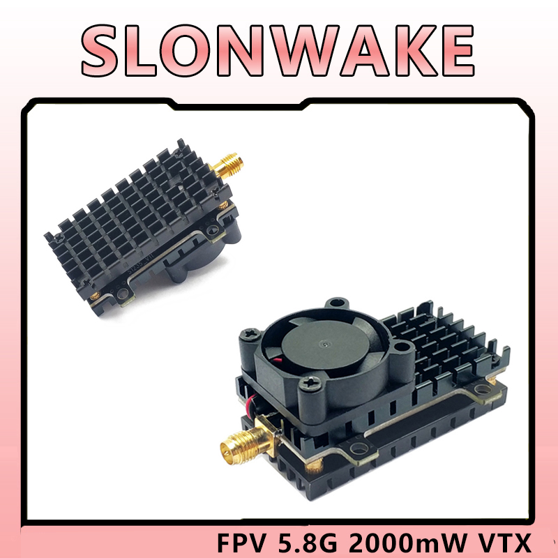 Fpv Drone Vtx - SLONWAKE 5.8GHz 48CH 2000mW Alta Potência