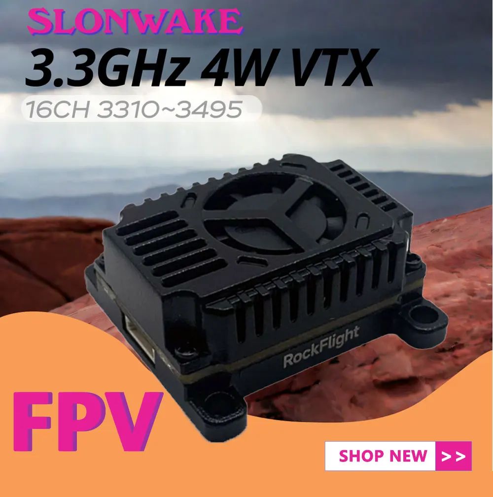 Transmissor de Vídeo VTX SLONW - Fpv Drone Vtx avaliação e preço