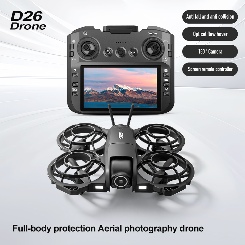 Drone D26 4K Aéreo HD 180 °    - Fpv Drone Charger avaliação e preço